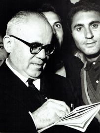 Giulio Pastore al XII Congresso dei Lavoratori di Azione cattolica, 1959